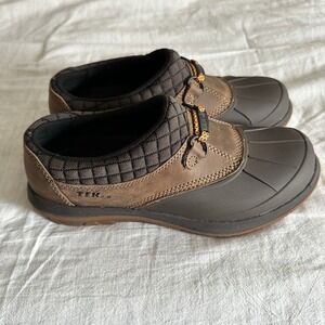 LL Bean Womens Storm Chaser Clog Tek 2.5 Size 6 Waterproof Slip On Brown